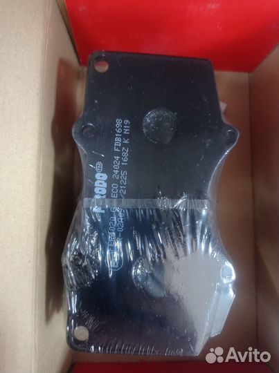 Колодки дисковые п Toyota Land Cruiser J12 4.0i/3