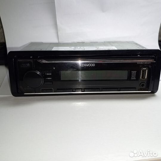 Магнитола kenwood kmm 304y