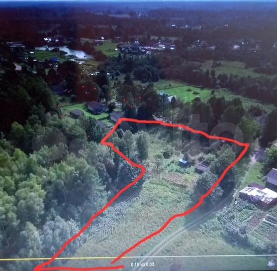 Дом 18 м² на участке 54 сот.