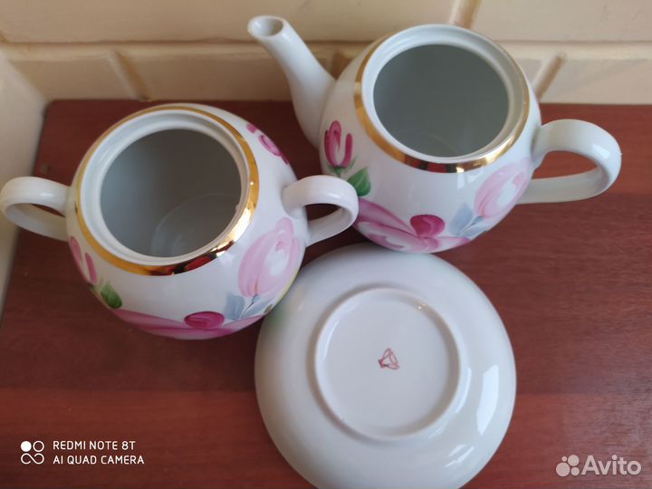 Часть чайных сервизов. Винтаж. СССР