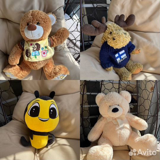 Мчгкие игрушки