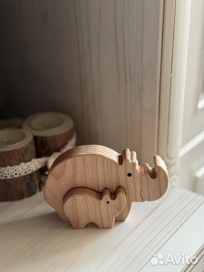 Развивающие деревянные игрушки