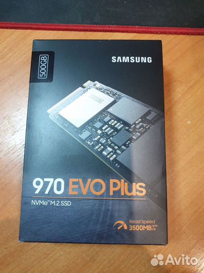 Samsung 970 EVO Plus 500 гб M.2 nvme