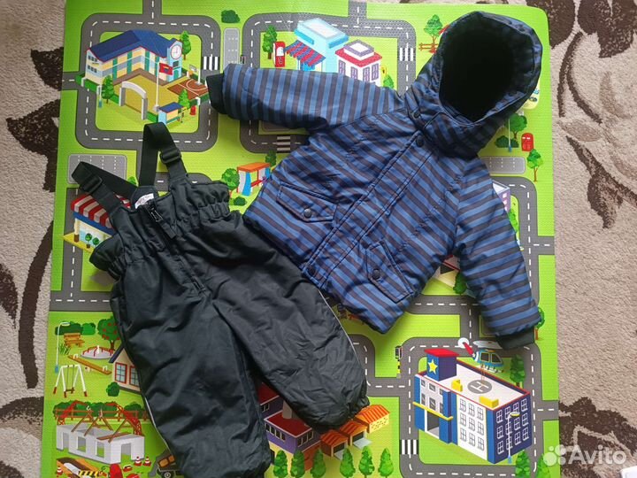 Зимний комбинезон (комплект) 80р-р