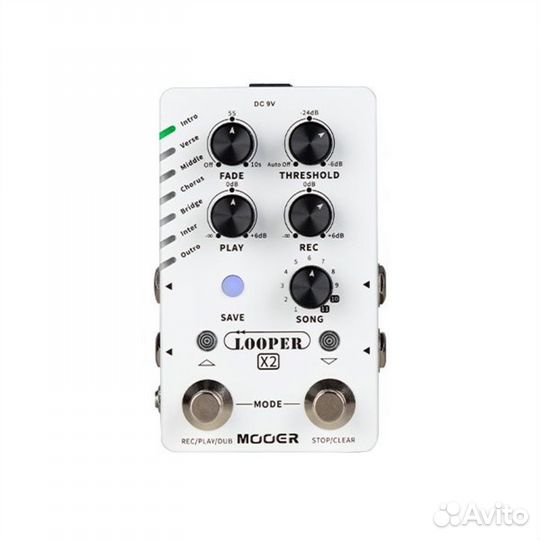 Педаль эффектов Mooer Looper X2