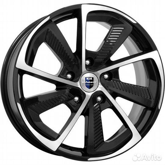 Диск K&K C.T.G. Алмаз Черный 8*18/5*114,3 d67,1 ет