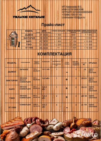 Коптильня - коптильный аппарат 4в 1 200л