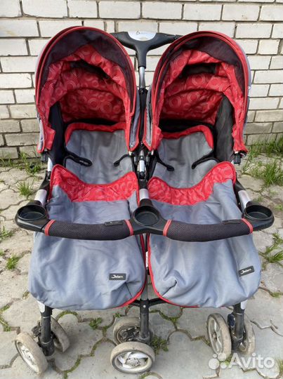 Коляска для двойни Jetem