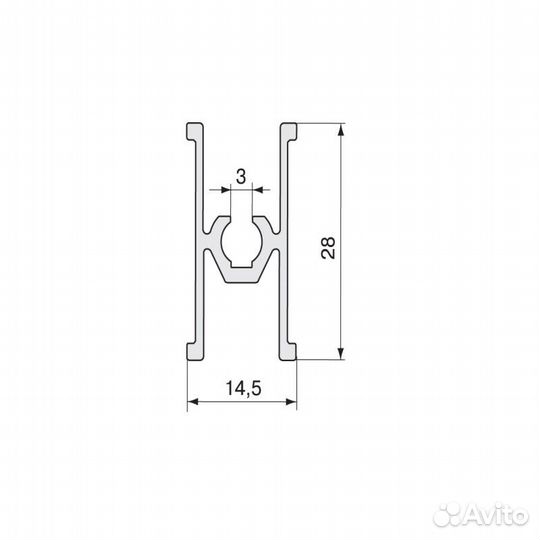 Венге патина глянец Горизонтальный межсекционный п
