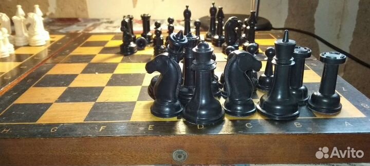 Набор Шахмат и Шашек времён СССР