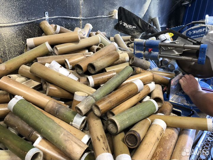 Обрезки хорошего бамбука