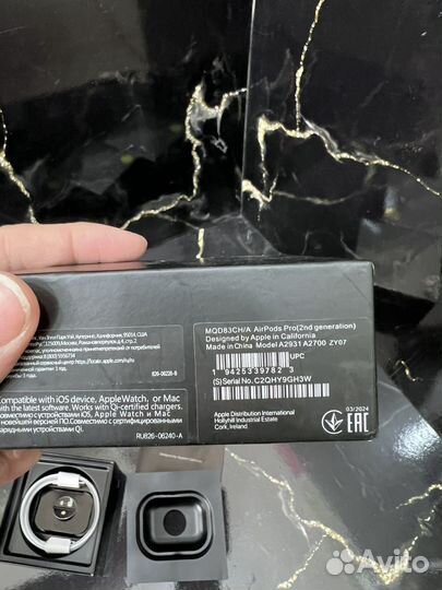 Airpods pro 2nd Generation black