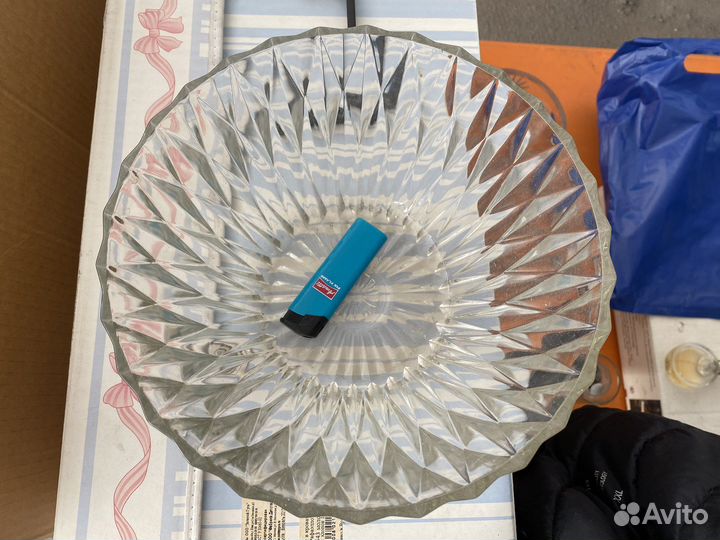 Конфетницы салатницы большие хрусталь