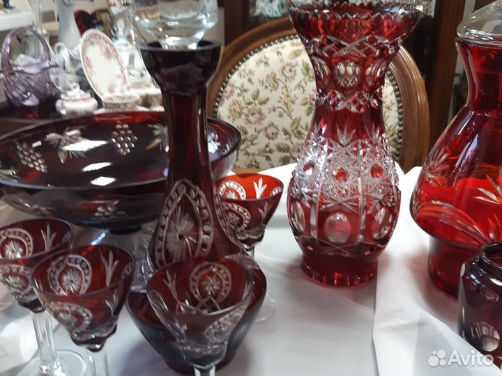 Хрусталь. Рубиновый