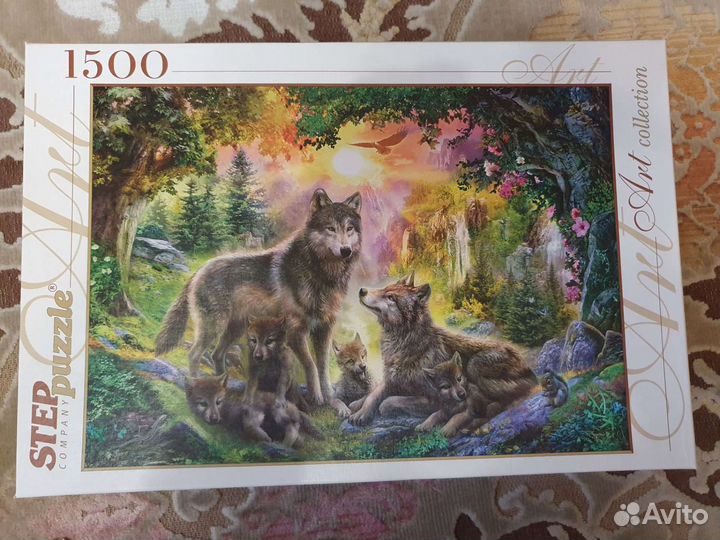 Пазлы 1000 и 1500 элементов