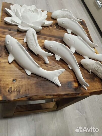 Карпы кои рыбки настенное панно на стену