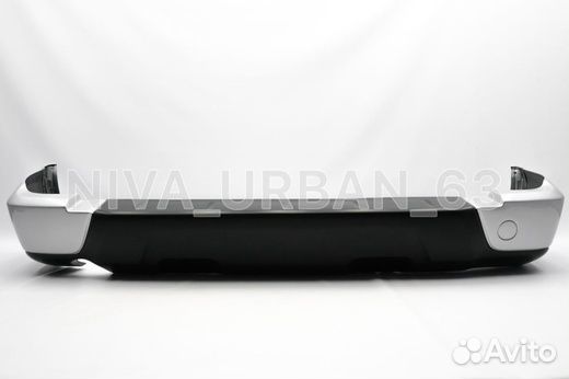 01077 Бампер задний для Нива Урбан без покраски