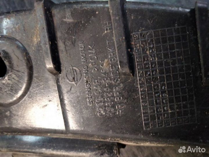 Кронштейн бампера задний правый Ssang Yong Actyon