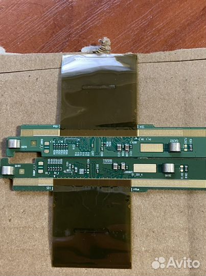 LG 43LW540S планки матрицы с шлейфами