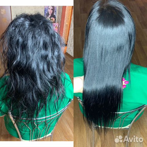 Кератиновое выпрямление волос, ботокс волос