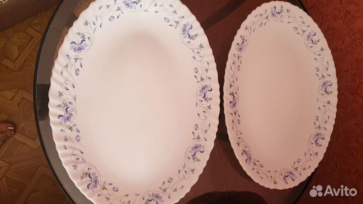 Новые тарелки, блюда стеклокерамика