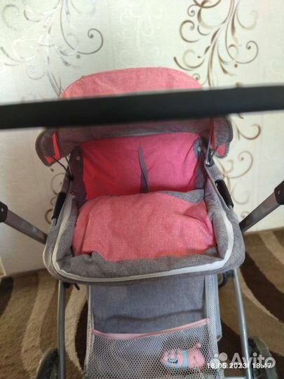 Коляска для кукол двойняшек