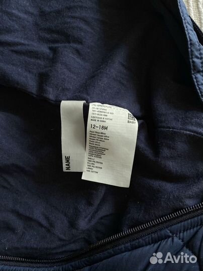 Комбинезон демисезонный uniqlo 80
