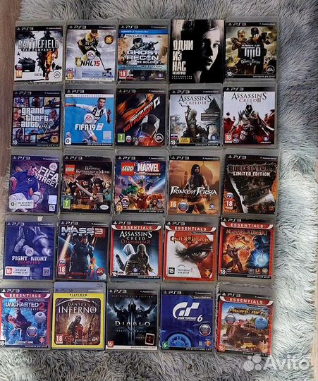 Лицензионные диски PS3