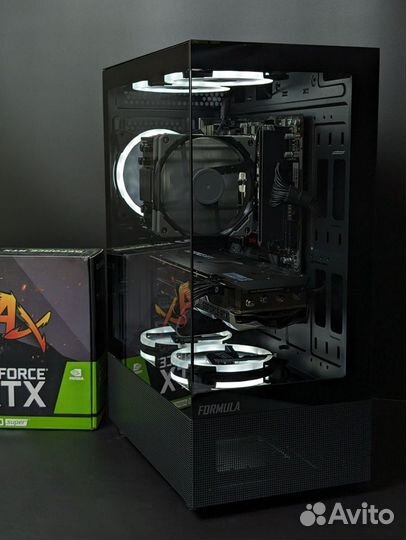 Игровой пк Ryzen 7 7700 + RTX + 1tb + 32gb DDR5