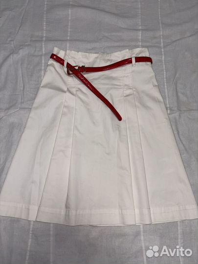 Юбка белая