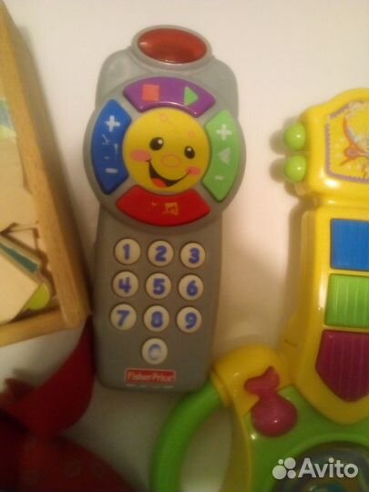 Fisher price djeco игрушки пакет