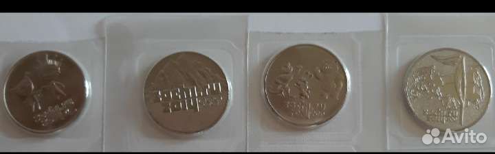 Монеты олимпиада в сочи 2014