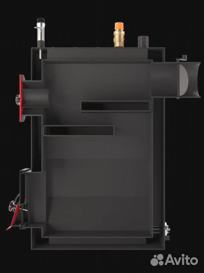 Твердотопливный котёл 50 квт