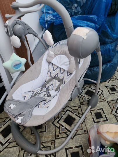 Детская электронная качелька