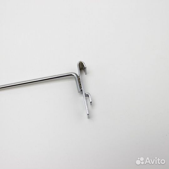 Крючок на сетку L250мм, d.6мм, хром