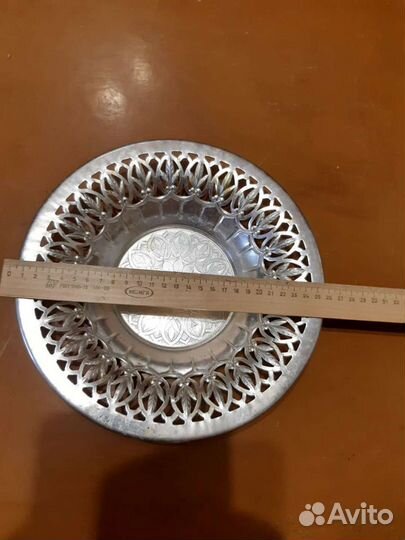 Тарелка металлическая СССР