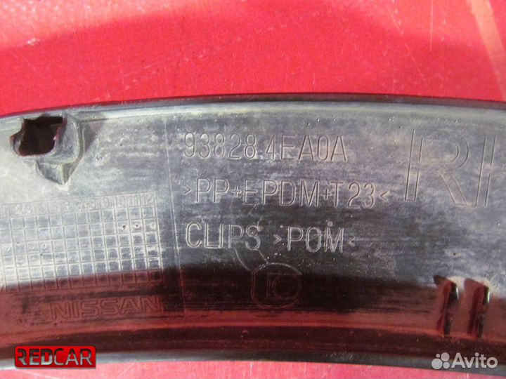 Расширитель крыла заднего правого Nissan Qashqai J