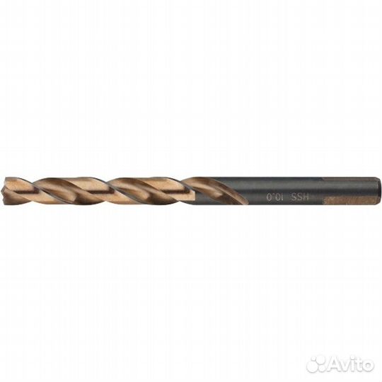 Сверло спиральное по металлу, 12 x 151 мм, Р9М3, м
