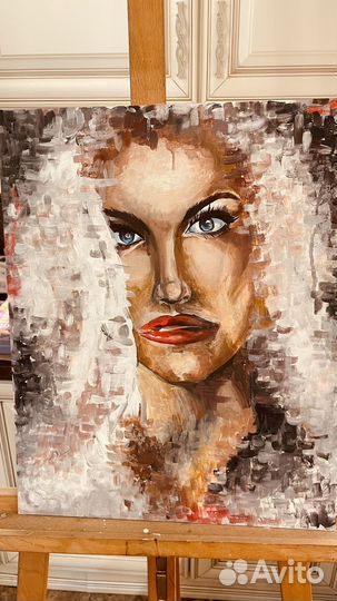 Интерьерная картина ручная работа