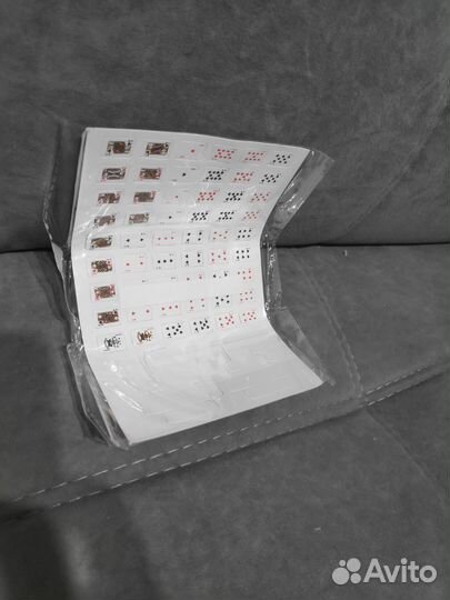 Маленькие игральные карты