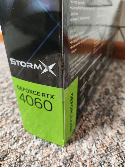 Видеокарта Palit nvidia GeForce RTX 4060 8гб