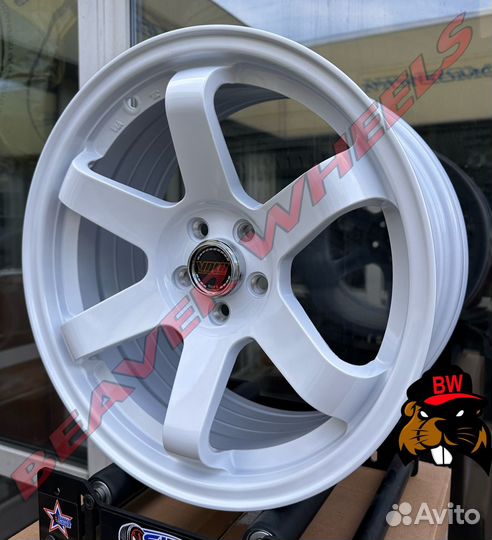 Диски R17 5x100 Rays White