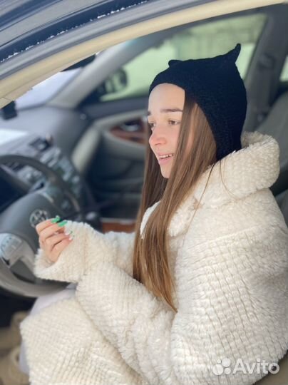 Чепчик женский с ушками