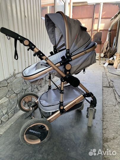 Коляска 3 в 1 luxmom