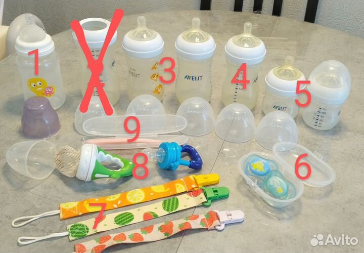 Детские бутылочки avent