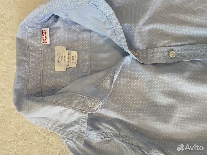 Рубашка и брюки для мальчика 86