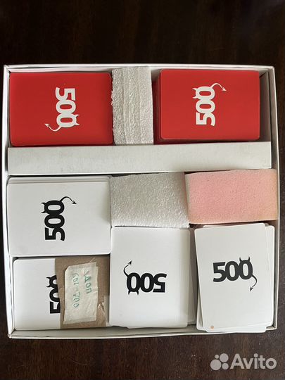 500 злобных карт игра