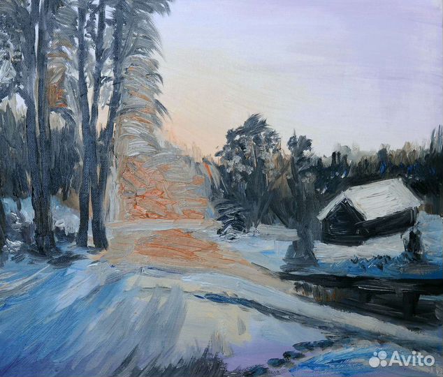 Картина маслом на холсте