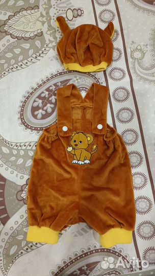 Новогодний костюм львёнок 92