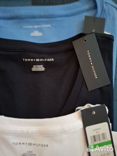 Tommy hilfiger футболка женская L/XL оригинал